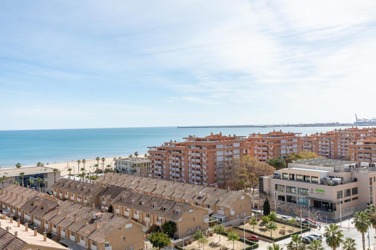 Apartup Patacona Sunrise Duplex I Valensiya Dış mekan fotoğraf